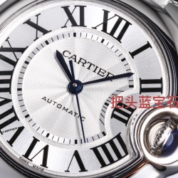 カルティアCartier カルティア33mm  BallonBleu nh05.2671ムーブメント トップレベル輸入牛革バンド