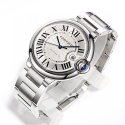 カルティアCartier  BallonBleu V6 Factory 振動数（回/時）: 28800 42MM cal.1847ムーブメント 多機能メンズ腕時計