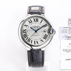 カルティアCartier  BallonBleu V6 Factory 振動数（回/時）: 28800 42MM cal.1847ムーブメント 多機能メンズ腕時計