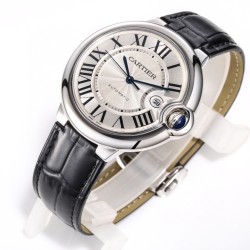 カルティアCartier  BallonBleu V6 Factory 振動数（回/時）: 28800 42MM cal.1847ムーブメント 多機能メンズ腕時計