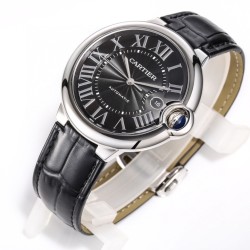 カルティアCartier BallonBleu V6 Factory 振動数（回/時）: 28800 42MM cal.1847ムーブメント 多機能メンズ腕時計