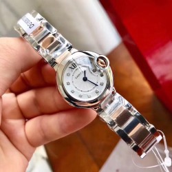 CARTIER カルティア レディース腕時計 石英ムーブメント 28mm 