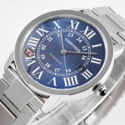 カルティアRONDE DE CARTIER cla. 9015ムーブメント サファイア水晶ガラス 42mm厚さ：8.6mm