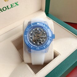 ロレックス ROLEX  耐摩耗天然輸入ゴムバンド サファイアの鏡面 